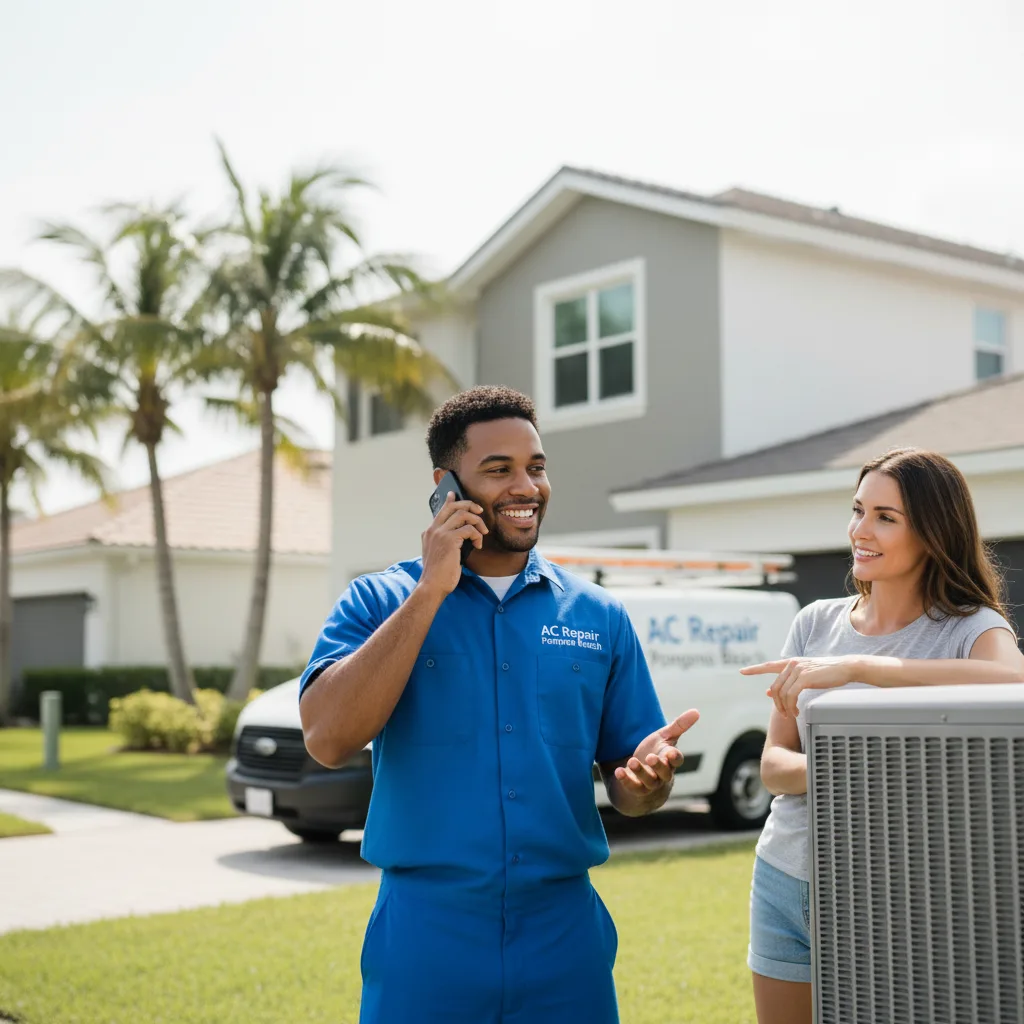 AC Repair Pompano Beach customer support in East Aurora